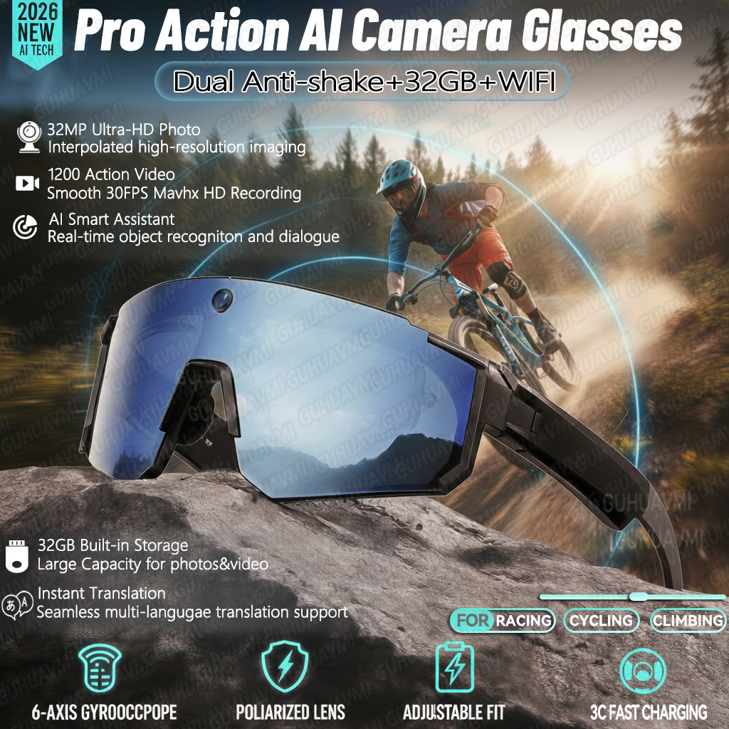 Smart Glasses Ar - Novos óculos inteligentes de gravação e