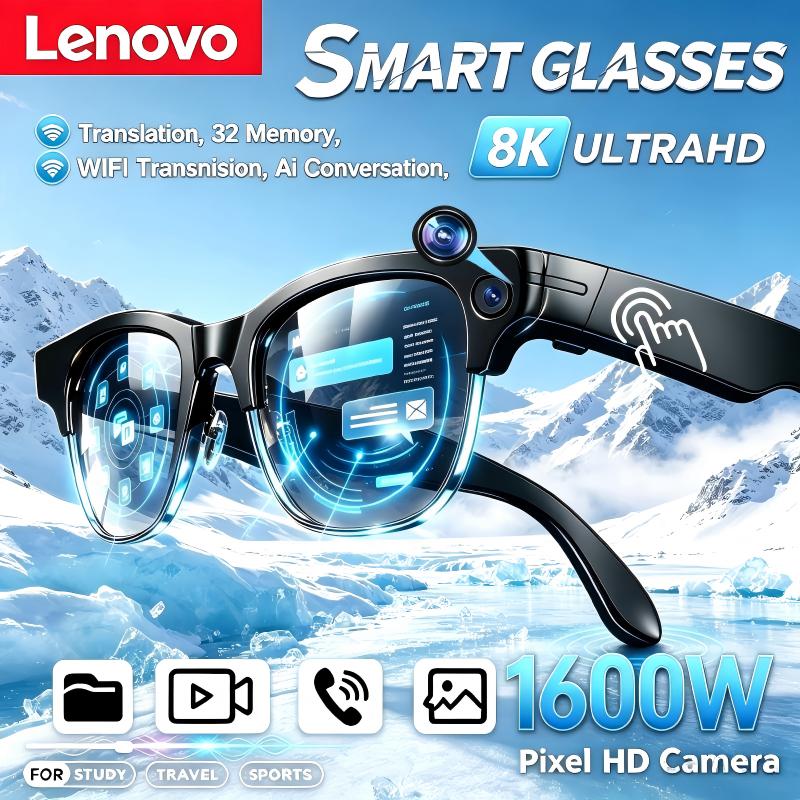 Smart Glasses Ar - Óculos Inteligentes Sem Fio Lenovo com