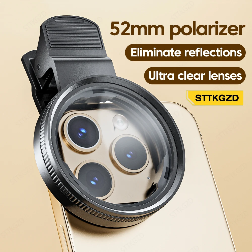 Mobile Electronics Gadgets - Novo 52mm cpl filtro de lente