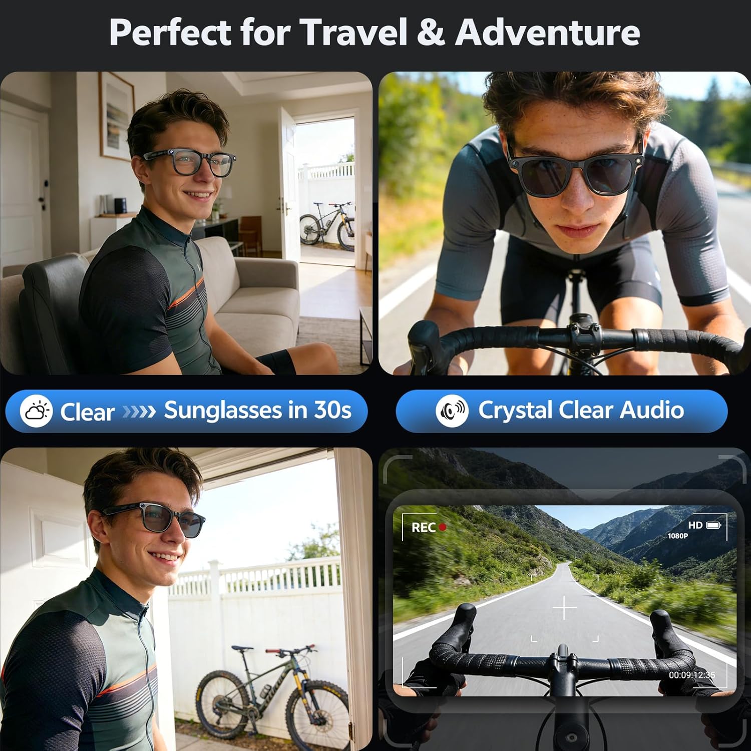 Óculos Inteligentes 4K 8MP 202 - Smart Glasses Ar avaliação e preço