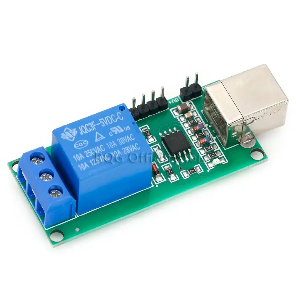 Relé USB DC 5V 1 Canal Program - Electronics & Gadgets Starting With C avaliação e preço
