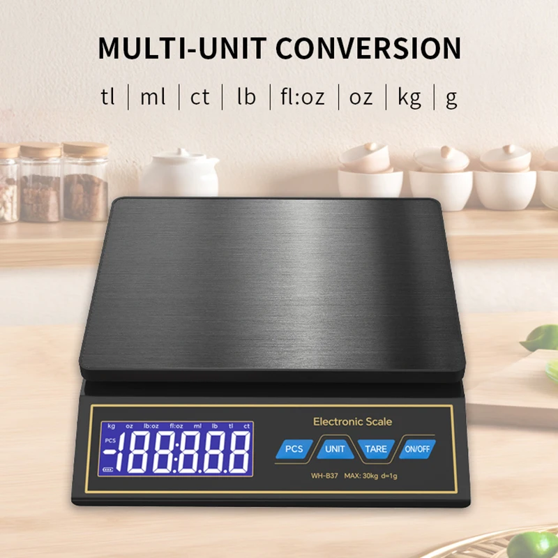 Balança digital lcd de cozinha - Electronics Stuff avaliação e preço